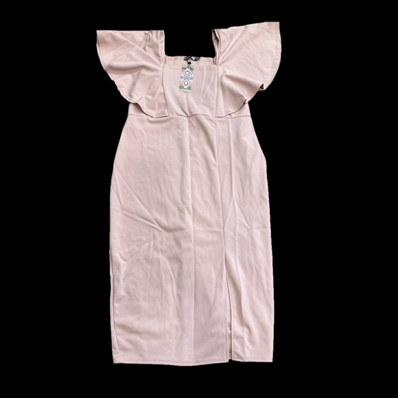 NWT Boohoo maternity midi dress - Picture 2 of 8